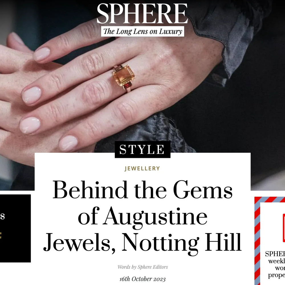 Augustine Jewels Spotlighted in Sphere Magazine