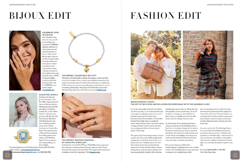 Augustine Jewels feature in Harper's Bazaar!