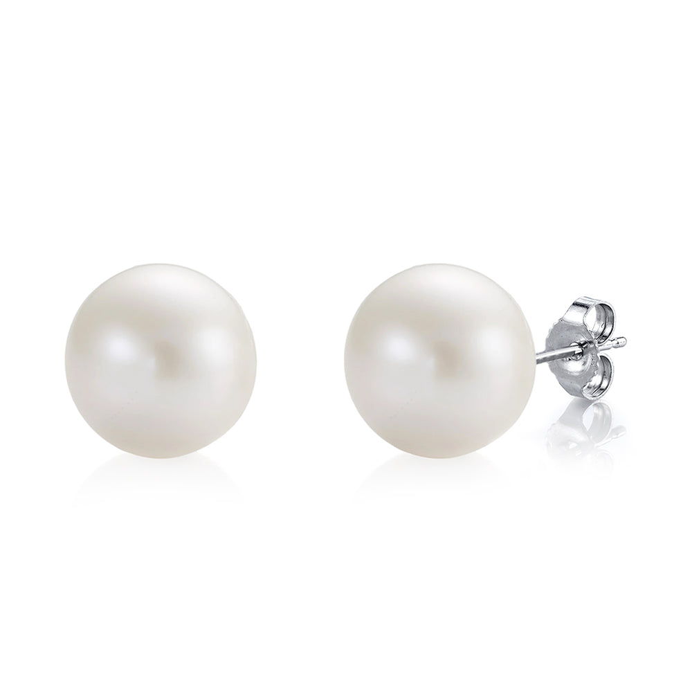 Pearl Stud Earrings - Augustine Jewels