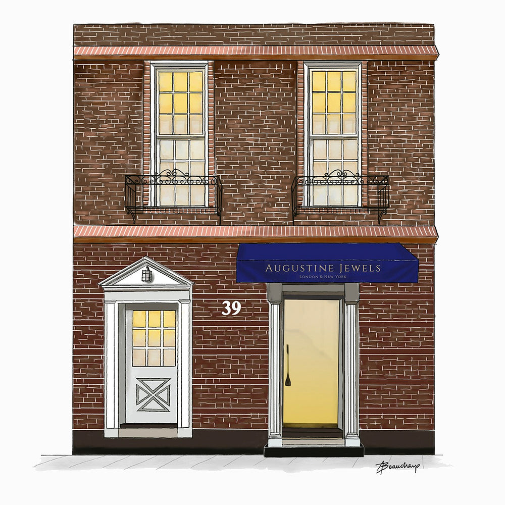 Exterior view of Augustine Jewels' flagship store in New York